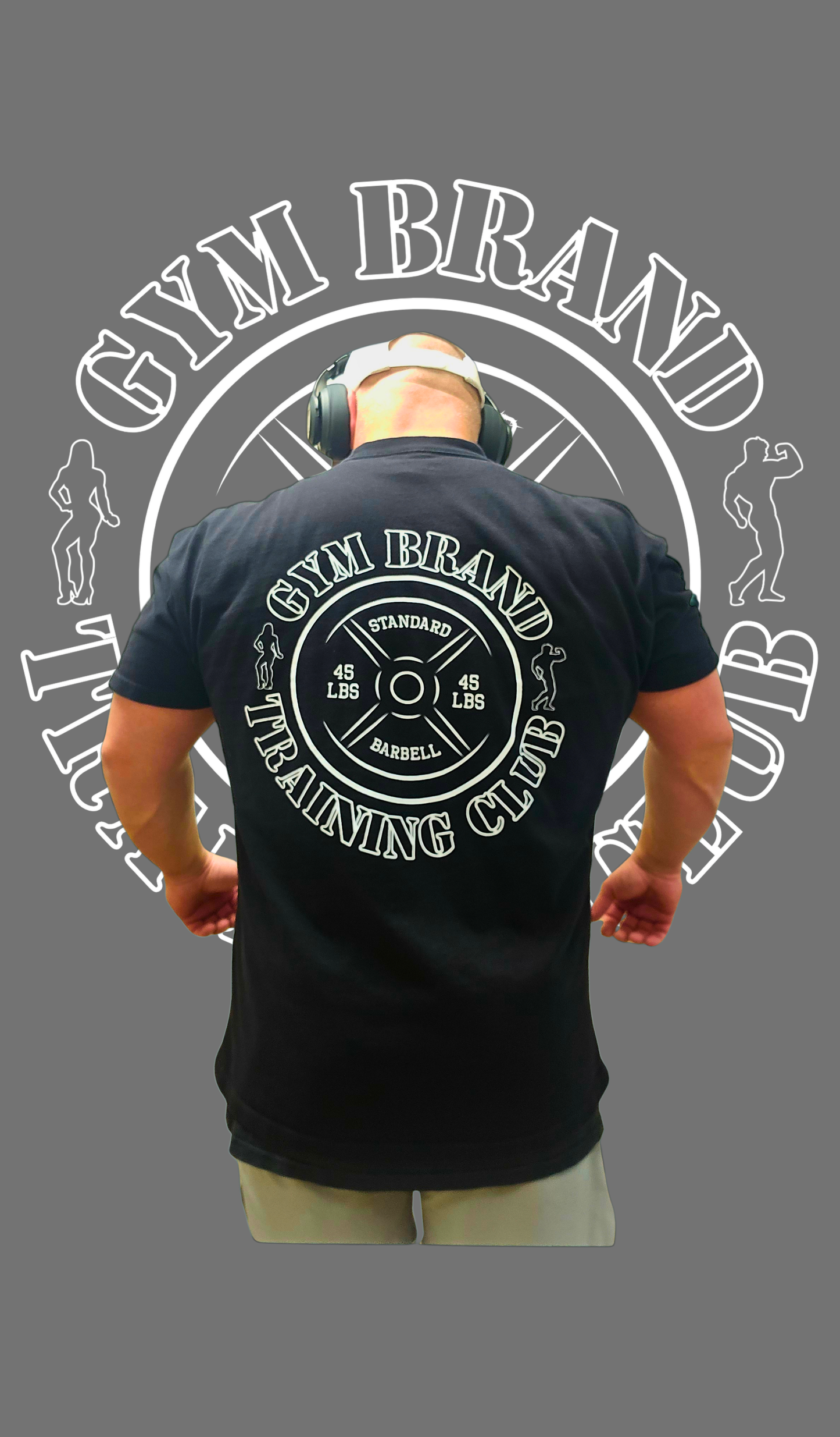 Training Club Tee | Premium Heavyweight Gym T-Shirt