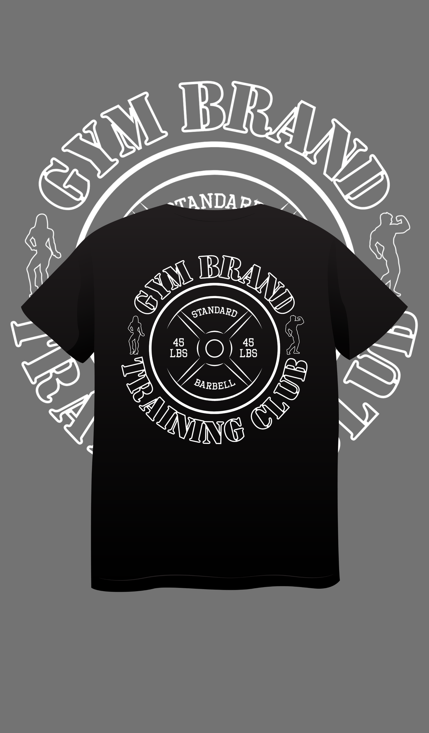Training Club Tee | Premium Heavyweight Gym T-Shirt