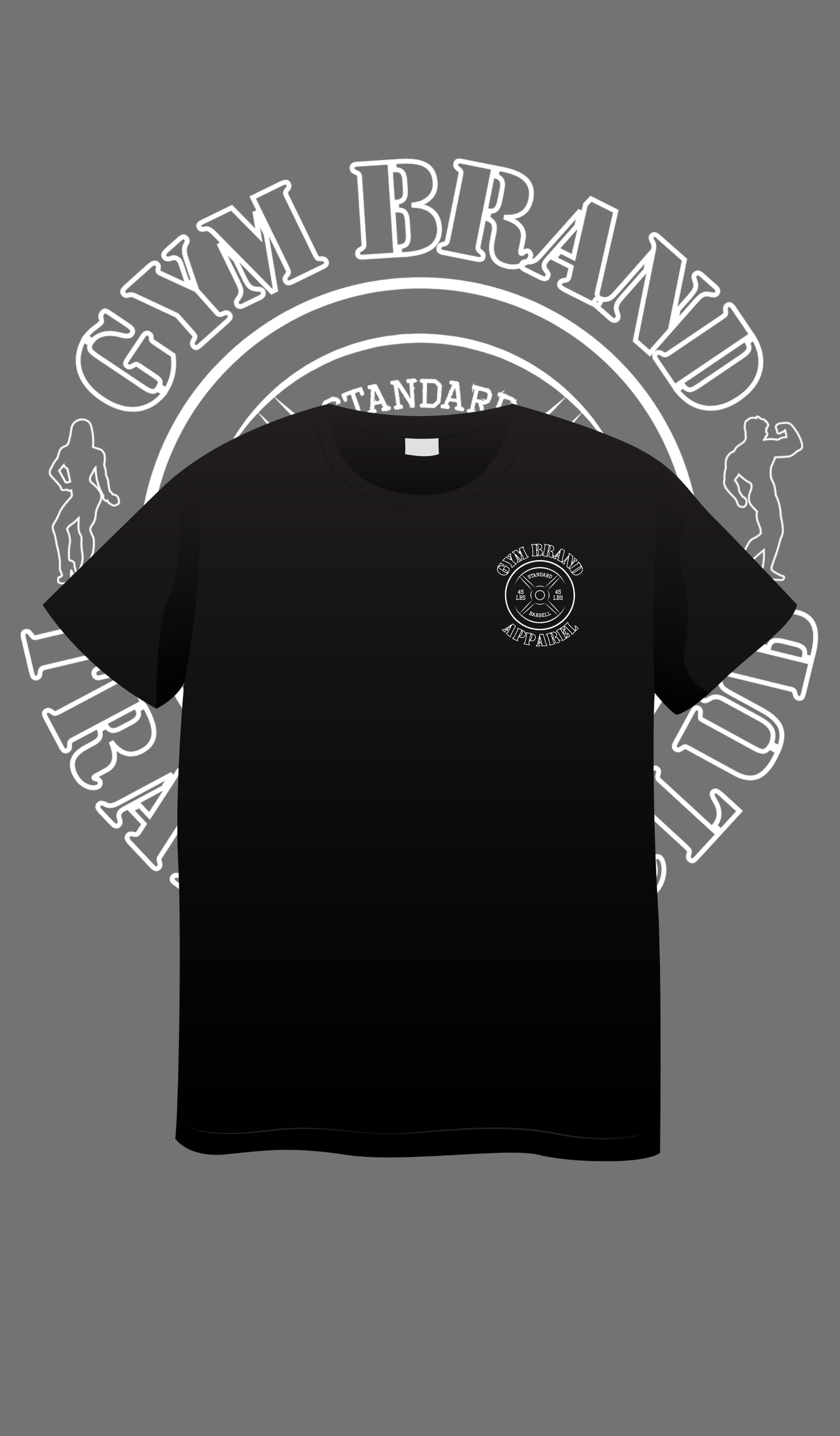 Training Club Tee | Premium Heavyweight Gym T-Shirt