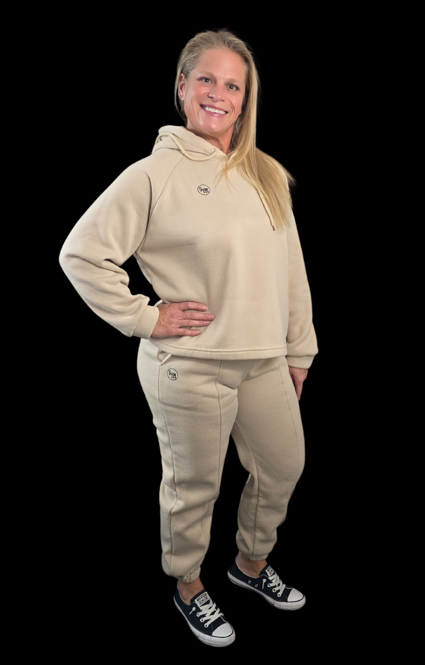 ProFlex Lightweight Jogger Set - Cream