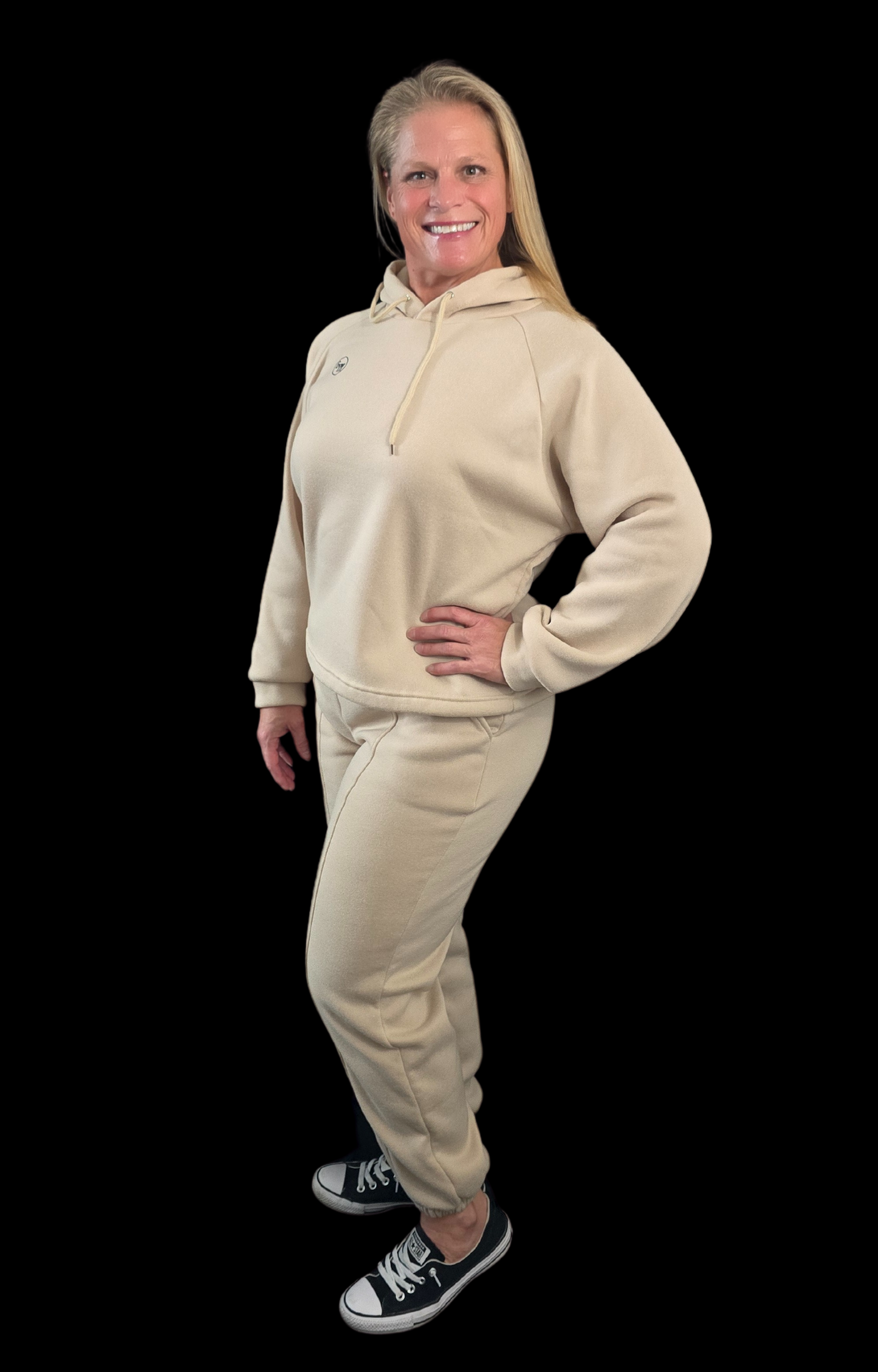 ProFlex Lightweight Jogger Set - Cream